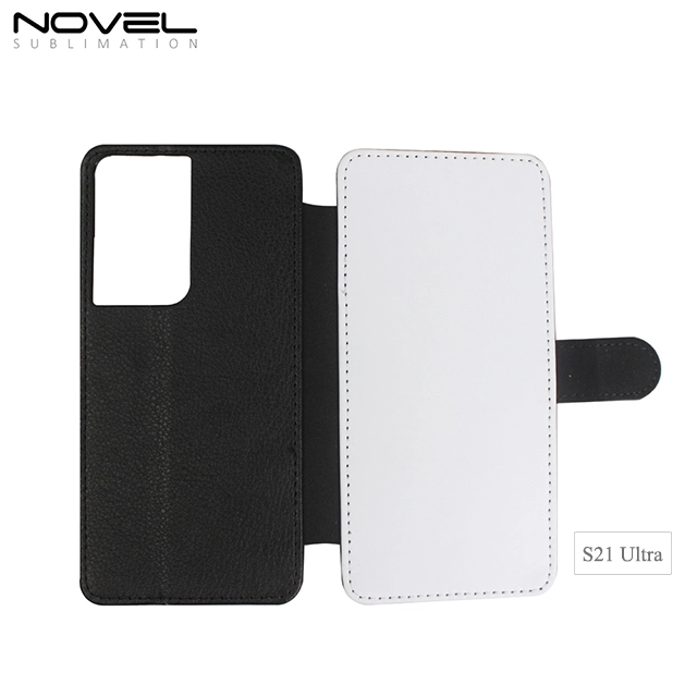 Personality Sublimation Blank 2D PU Leather PC Case S21 plus/ S21 Ultra/ S21