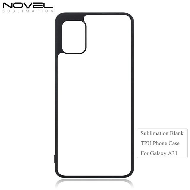 for A02S EU Version, 2D Sublimation Blank TPU Mobile Phone Back Cover