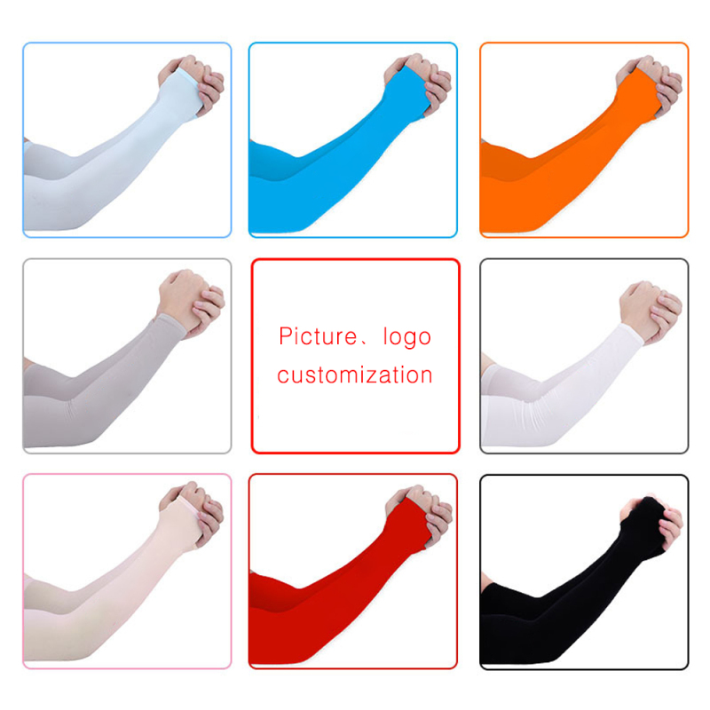 Personality Sublimation Ice Silk Arm Sleeve  for Adult