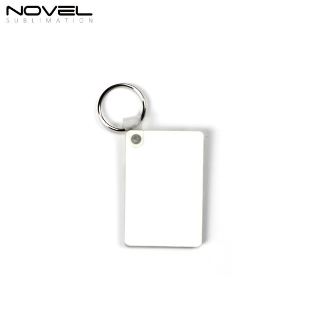 5 Best Selling Shapes Custom Printing Sublimation Blank MDF Keychain