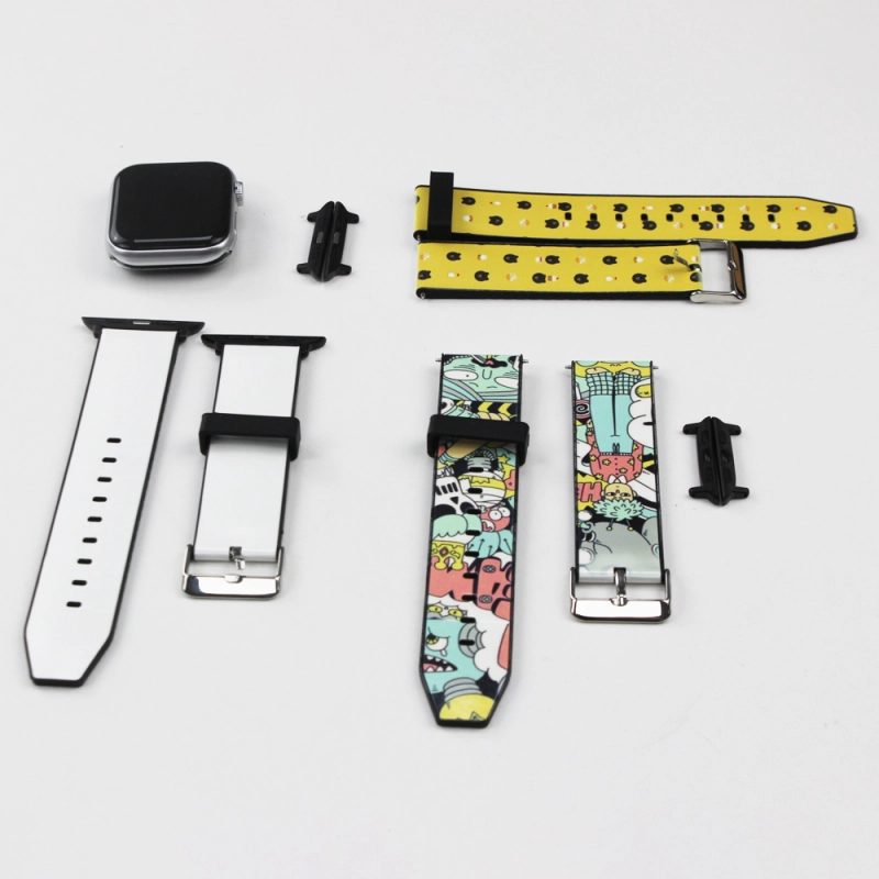 New DIY Sublimation Blank PU Leather Apple Watch Bands