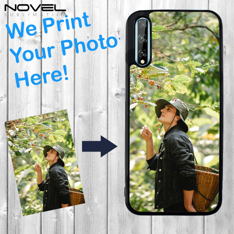 DIY Sublimation Blank 2D Soft Rubber Case for Huawei Y8p