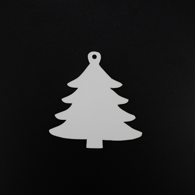Custom Printable Sublimation Blank MDF Christmas Ornament