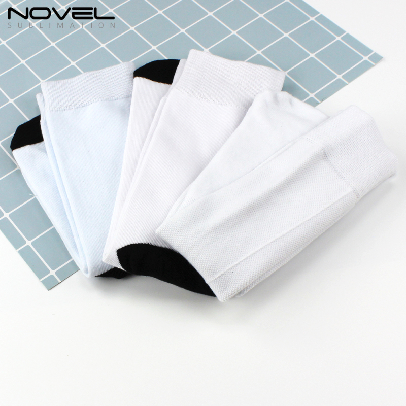 Custom Sublimation Blank Long Short Socks for Man Woman Unisex
