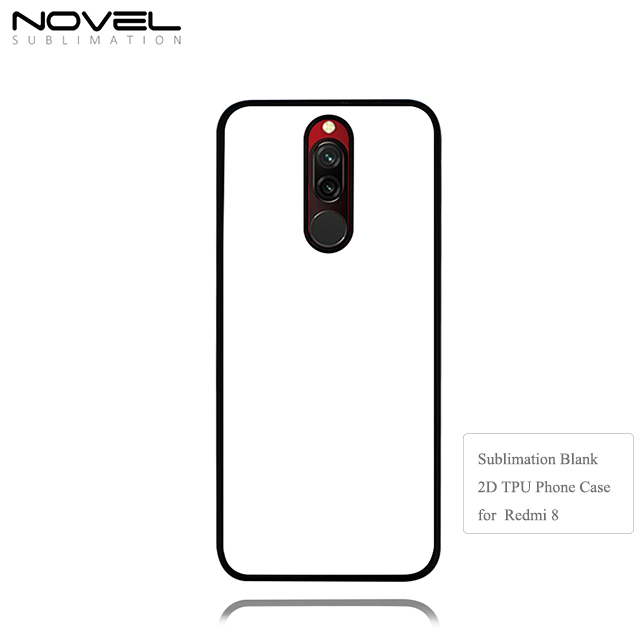 Anti-Drop Sublimation 2D TPU Blank Phone Case Cell Phone Protector for Redmi 8