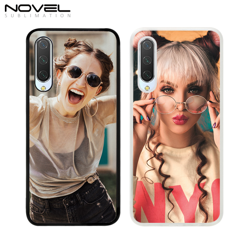 For Xiaomi CC9 New Arrival Sand Pattern 2D Sublimation TPU Phone Case Custom Phone Cover
