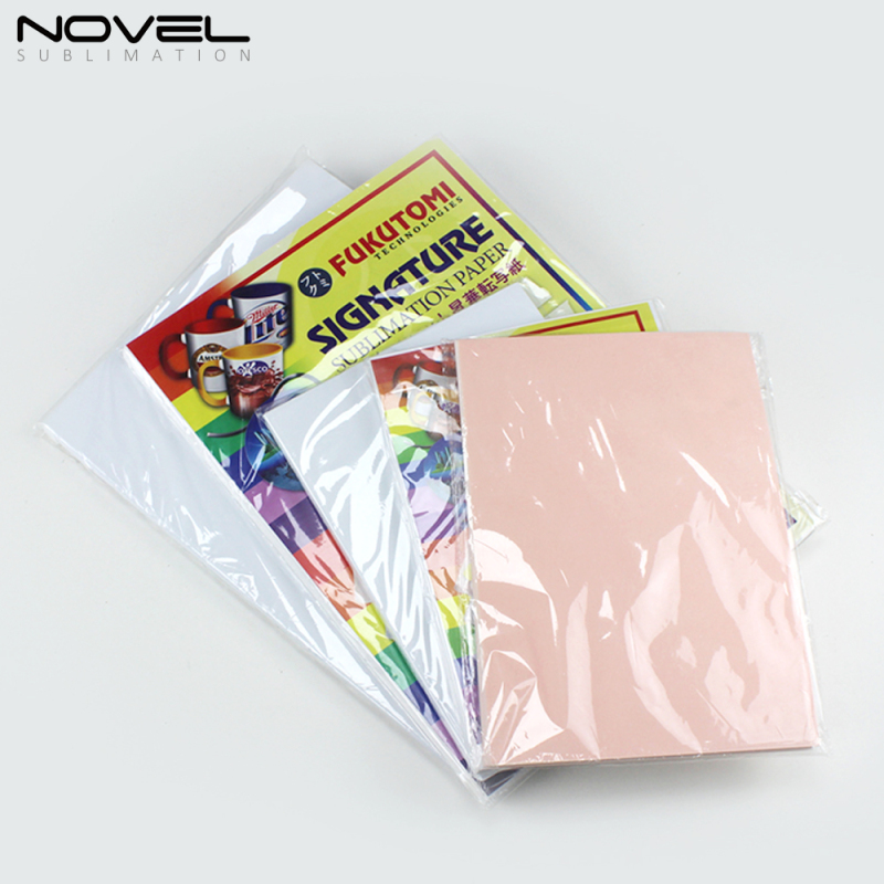 Wholesale High Quality A3/A4 Sublimation Paper Pink Paper 120gsm Fast Dry A4 Size Heat Transfer Paper for Mug Cotton Printing