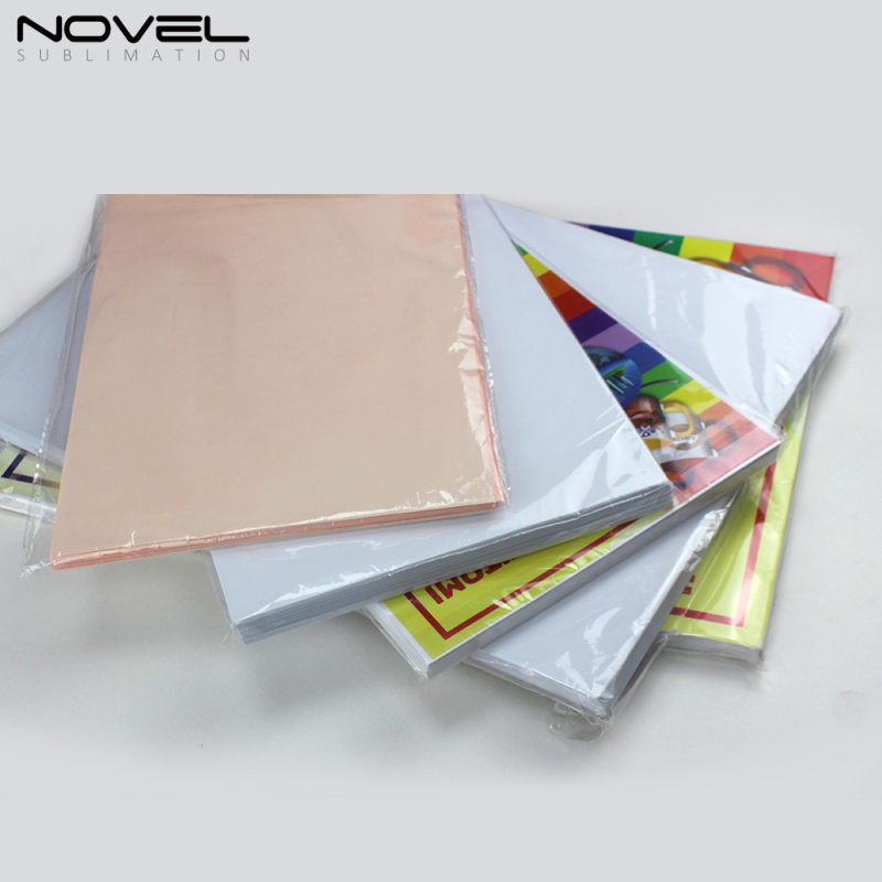 Wholesale High Quality A3/A4 Sublimation Paper Pink Paper 120gsm Fast Dry A4 Size Heat Transfer Paper for Mug Cotton Printing