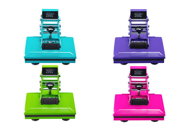 New Wholesale Promotion Mini A4 Size Portable Heat Press Machine Sublimation for T-shirts Mini Flat Printing Machine