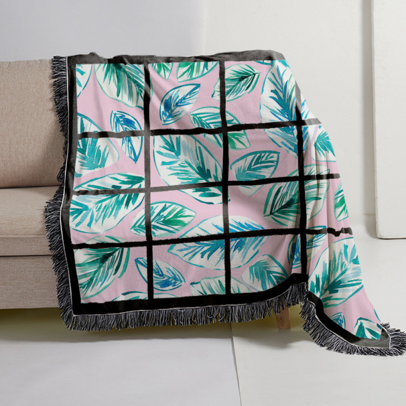 9 15 18 20 Grid Luxury Portable Flannel Sofa Travel Blankets Throws Blanket Airplane Fleece Blanket Bulk