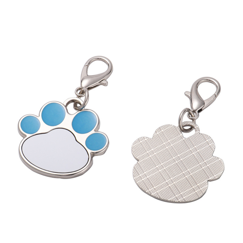 Customized Blank Sulimation Pet Tag Palm Tag Four Colors Available