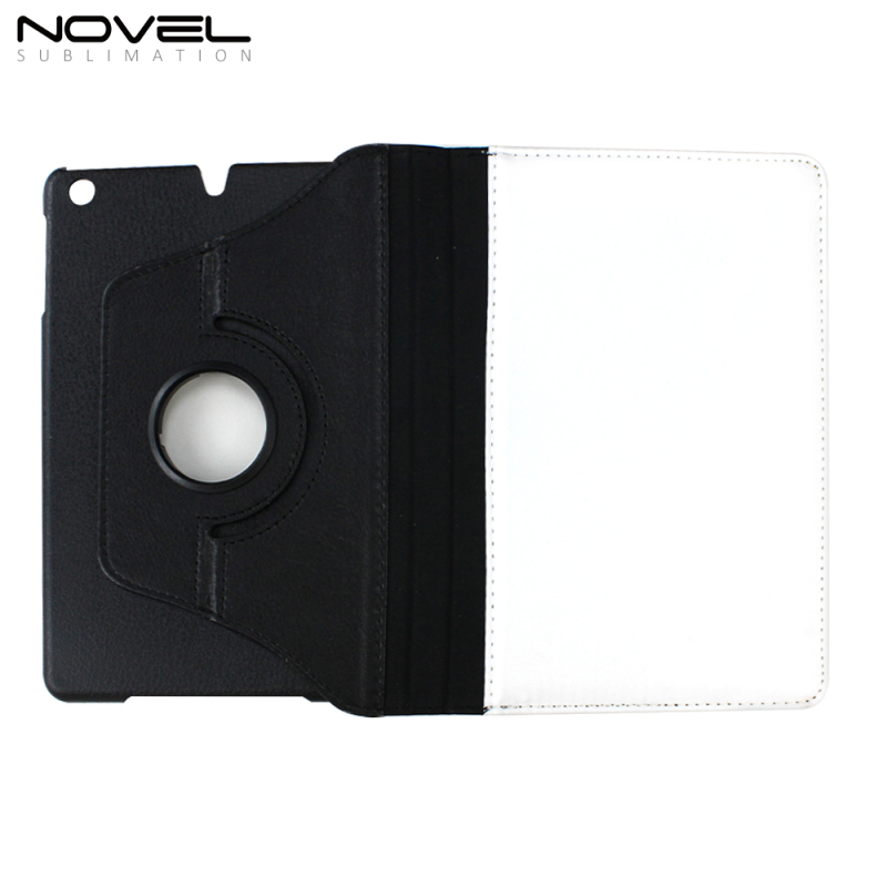Sublimation Blank Rotate PU Leather Wallet Phone Case for iPad Mini 2