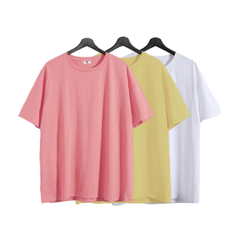 New Arrival Colorful Sublimation Blank Adult Short Sleeves T-Shirt