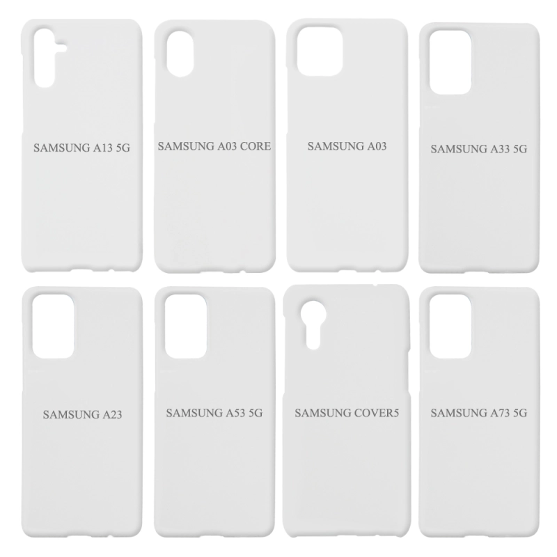 for Galaxy A13 5G/ A03 Core/ A03/ A33 5G/ A23/ A53 5G/ A73 5G 3D Peronalized Sublimation Blank Phone Case for Sam sung Series