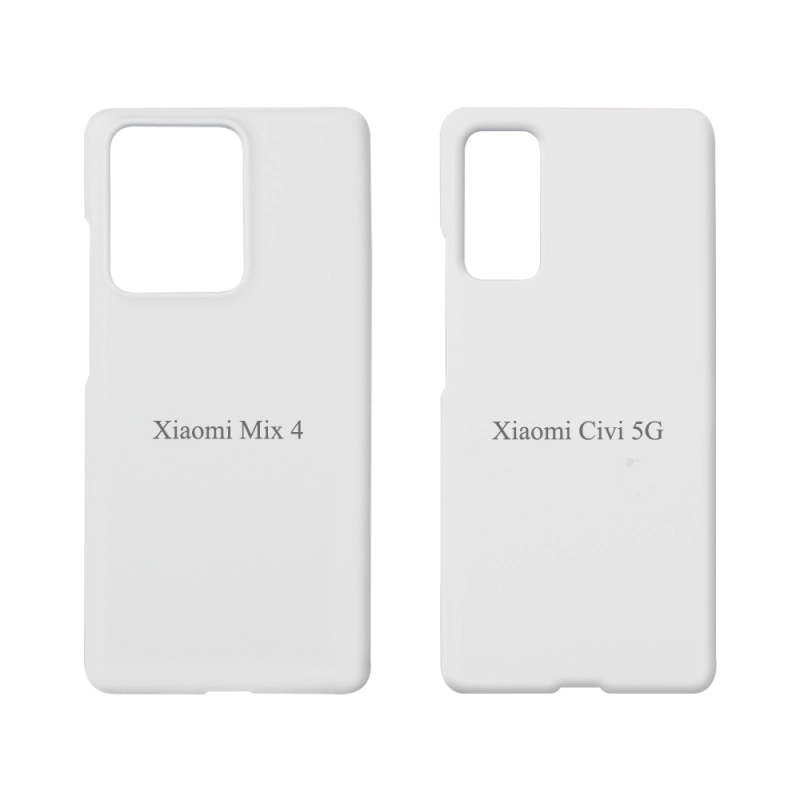 for Xiaomi Mix 4/ Xiaomi Civi 5G 3D Blank Sublimation PC Phone Case For Xiaomi Series