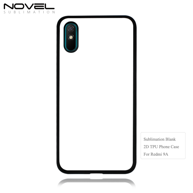 for Redmi 9A  Custom Sublimation Blank 2D TPU Phone Case