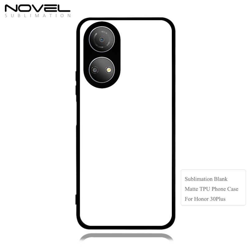 2D Phone Case for Huawei Nova 8i Sublimation Blank 2D TPU Sand Pattern individuelle Handyhülle