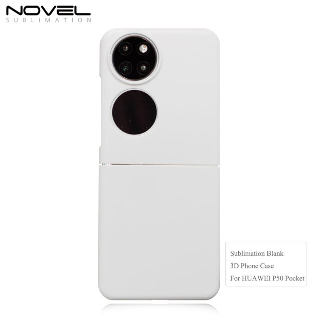 For Huawei P50 Pocket New Arrival Hot Custom Design 3D Coated Sublimation Blank Phone Case