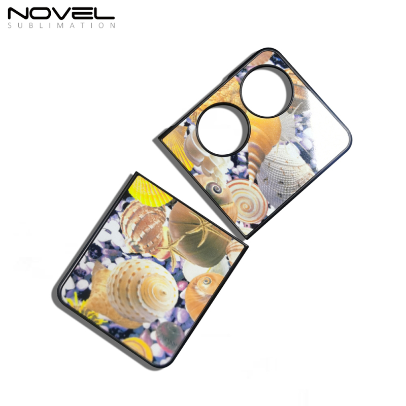 For Huawei P50 Pocket Premium Quality Sublimation Blank 2D PC Phone Case
