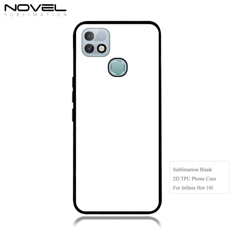 For Infinix Hot 10i/ Note 8i Personalized Sublimation Blank 2D TPU Sand Pattern DIY Gift Phone Case