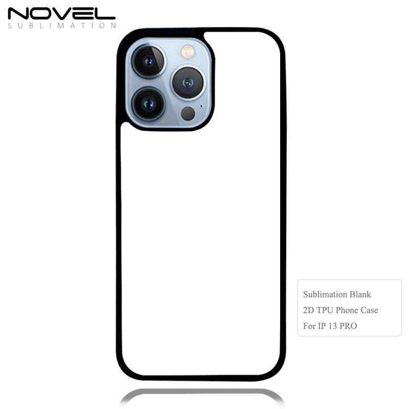 For iPhone 13 Pro Factory Provide Blank Sublimation 2D TPU Mobile Phone Shell