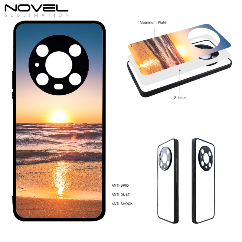 For Honor Magic 4 / Honor Magic 4 Pro Blank Sublimation 2D Soft Rubber Mobile Phone Shell