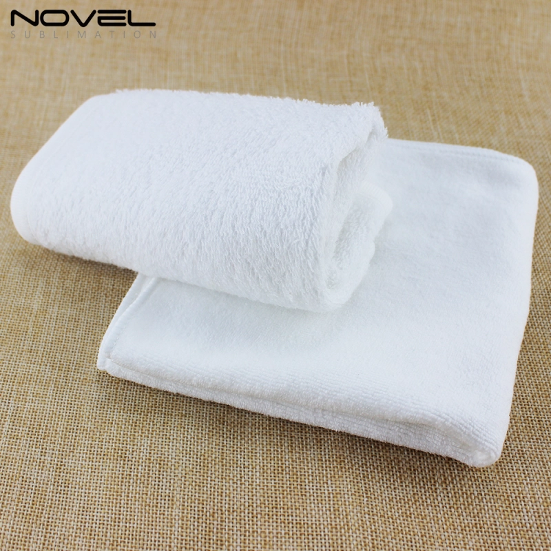 Home Hotel Soft Hand Sports Towels Microfiber White Blank DIY Printing Sublimation Kitchen Towel