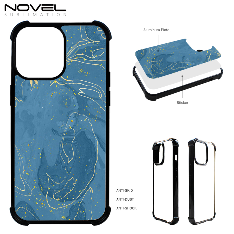 For iPhone 14 Pro Max New Coming Sublimation Blank 2D Soft Rubber Mobile Phone Shell