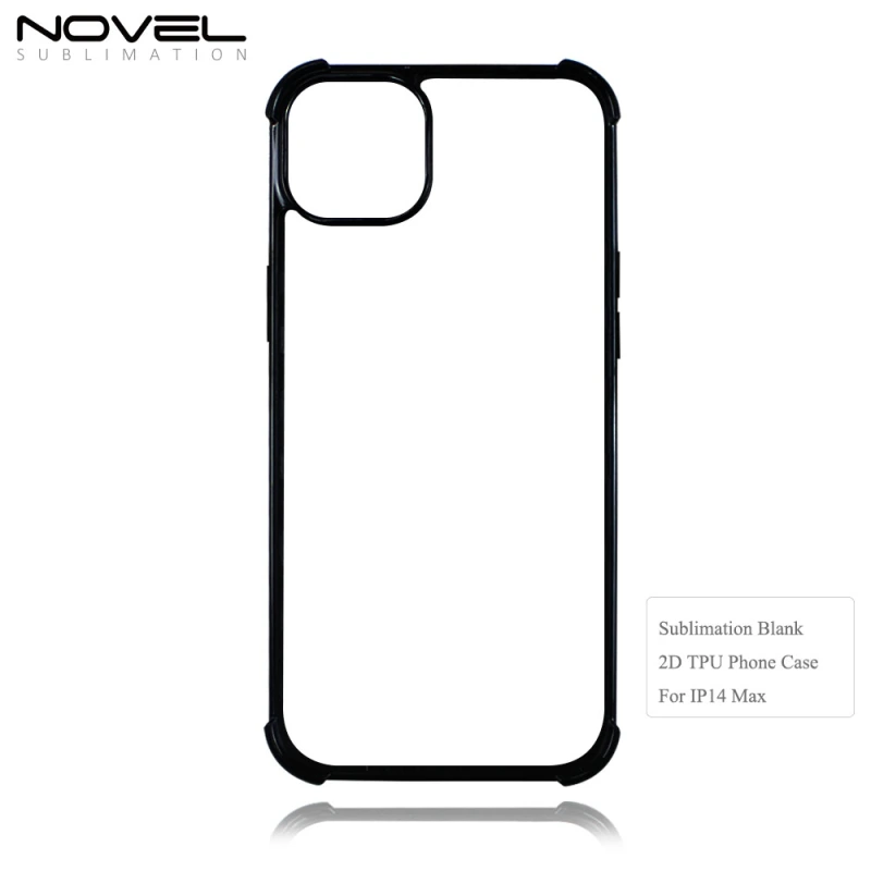 For iPhone 14 Max Heat Transfer Blank Mobile Phone Case DIY Sublimation Mobile Phone Shell