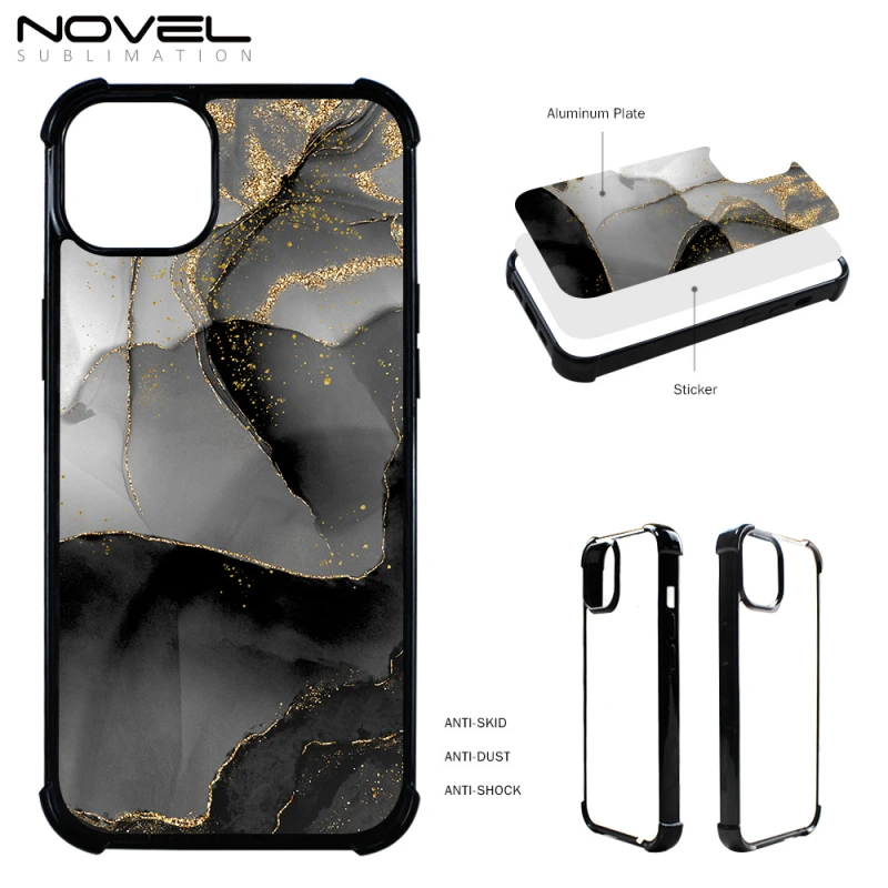 For iPhone 14 Max Heat Transfer Blank Mobile Phone Case DIY Sublimation Mobile Phone Shell