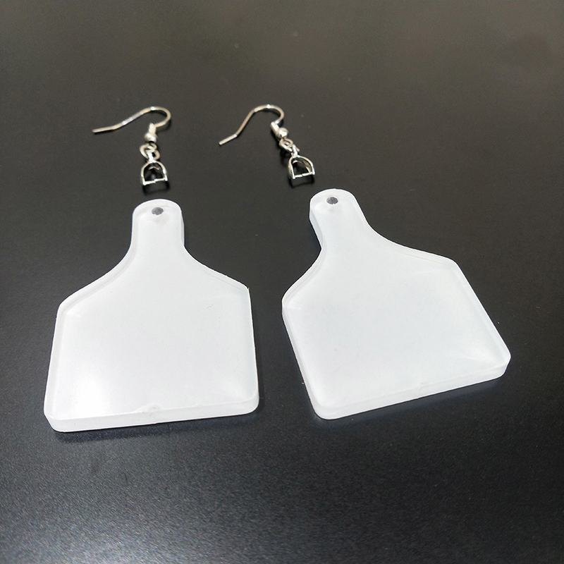 Personality All Kinds Of Transparent Sublimation Acrylic Ear Rings