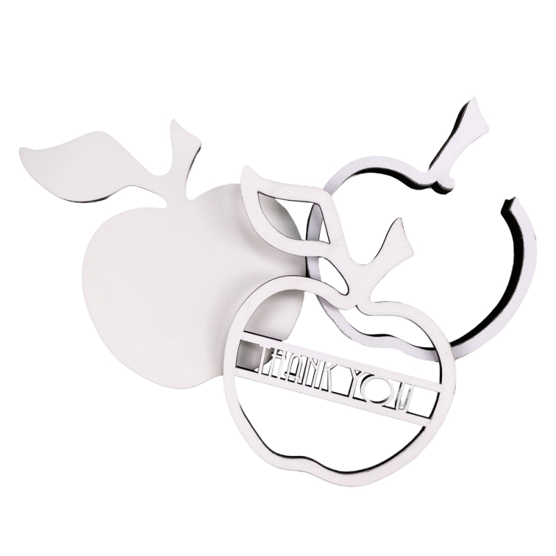 DIY Blank Sublimation MDF Apple Photo Frame and Apple Box Ornament