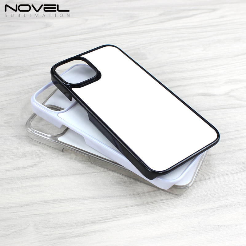 For iPhone 14 PC Blanks Phone Cases 2d Sublimation Mobile Phone Shell