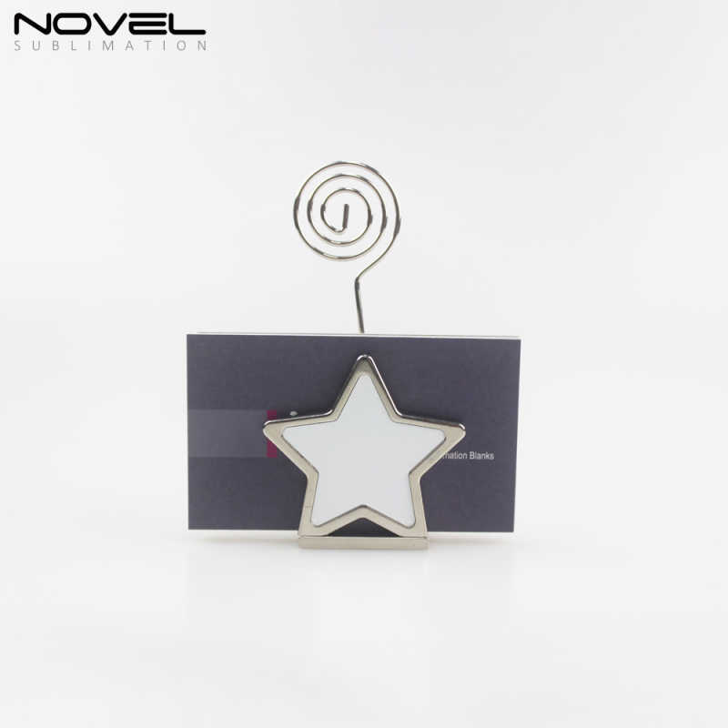 Popular Blank Sublimation Metal Card Holder
