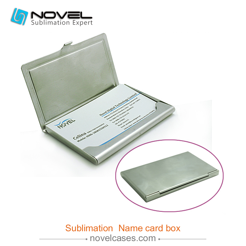 Popular Blank Sublimation Name Card Case