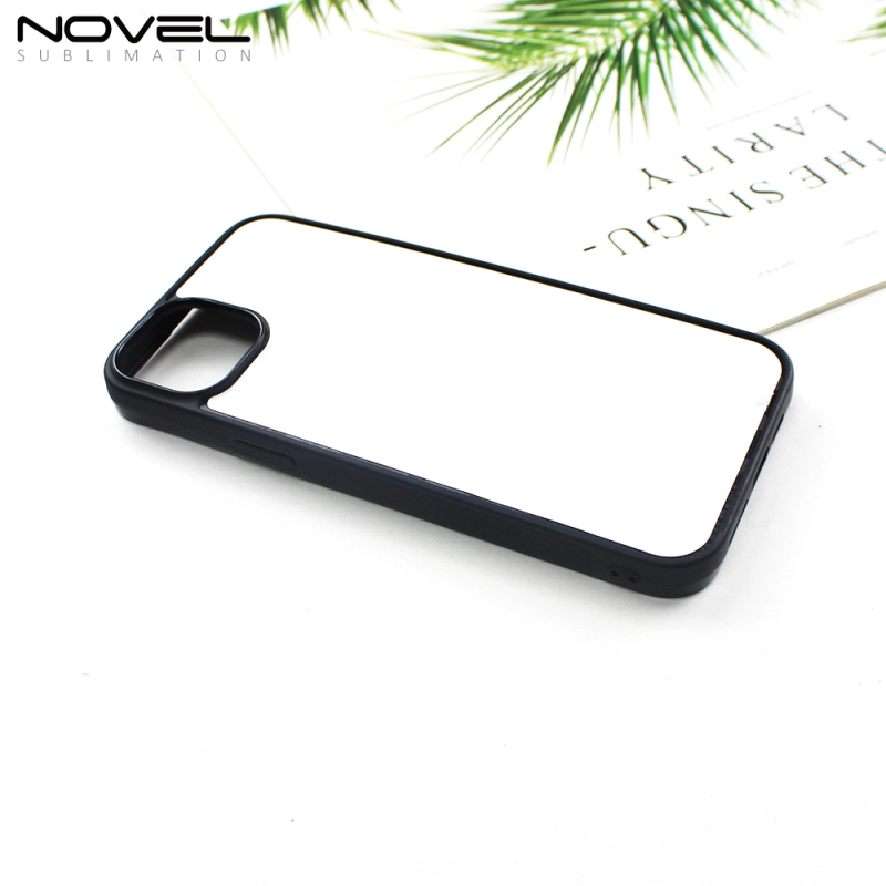 For iPhone 14 Max Big Hole Blank Sublimation 2D TPU Mobile Phone Shell