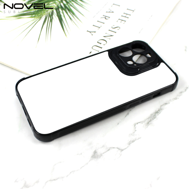 For iPhone 13 Pro Max Sublimation 2D TPU Bumper Corner Phone Case with Precise Camera Hole Holder