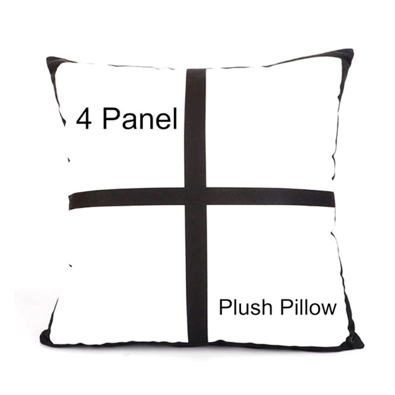 Popular Blank Heat Transfer Grid Pillow Cover Sublimation Pillow Cover