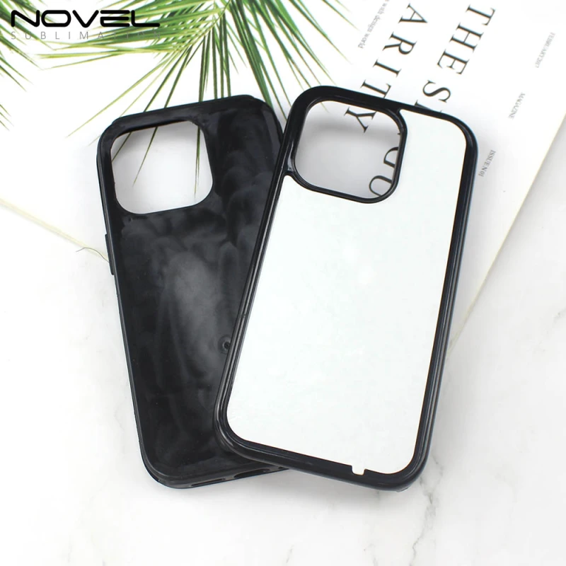 For iPhone 14 / iPhone 14 Plus / IP 14 Pro  / IP 14 Pro max Sublimation Blank 2D Heavy Duty Phone Case