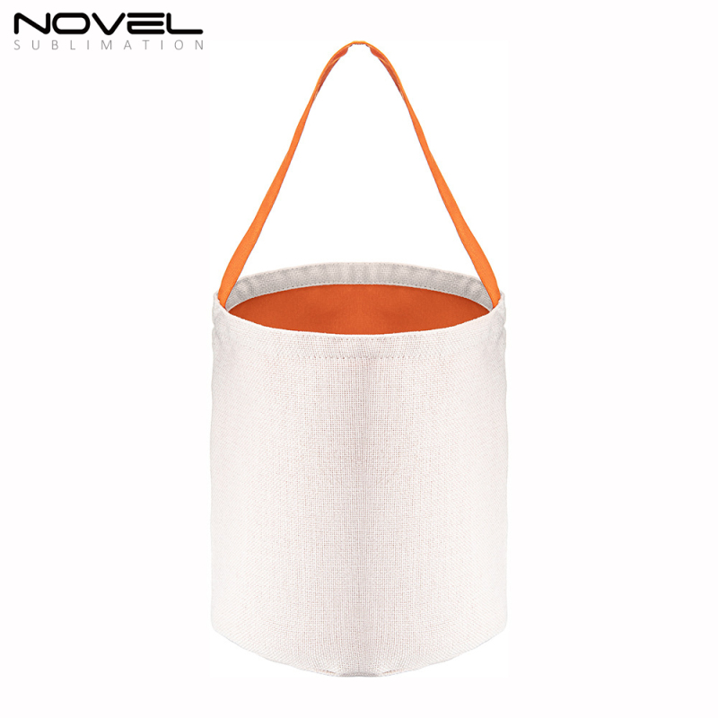 Hot selling Easter / Halloween Colorful Basket Blank Sublimation Colorful Candy Bag
