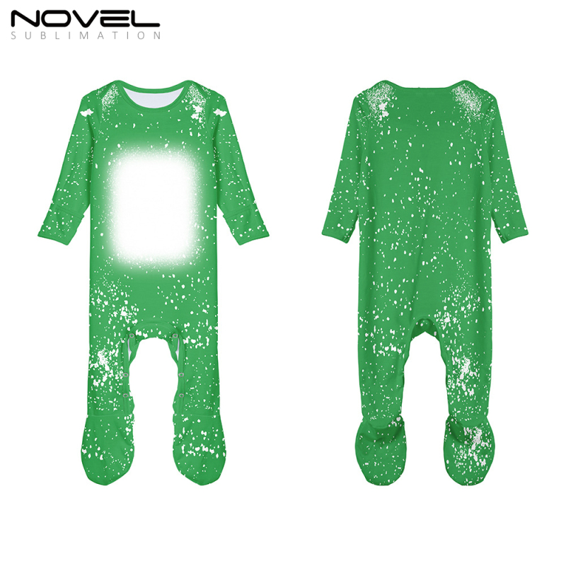 Clothing Babygrow Blank Sublimation Tie-dyed Long Sleeve Bobysuit Babysuit