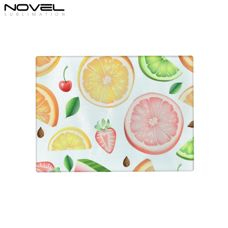 New Coming Blank Sublimation Tempered Glass Cutting Board Kitchen Food Cutting Service Board