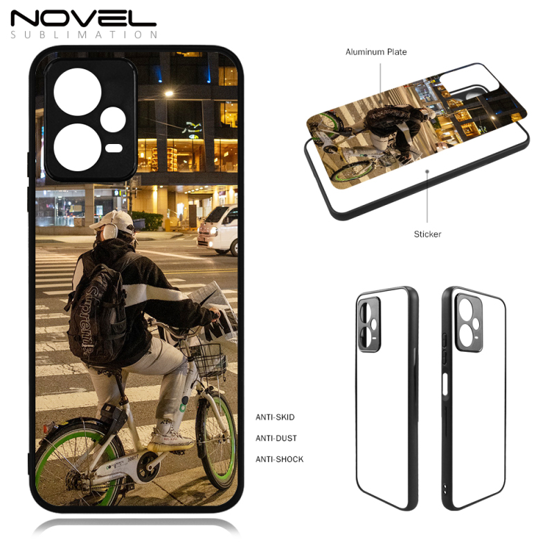 For Redmi Note 12 5G / Note 12 Pro / Note 12 Pro+ Sublimation Blank 2D TPU Mobile Phone Case