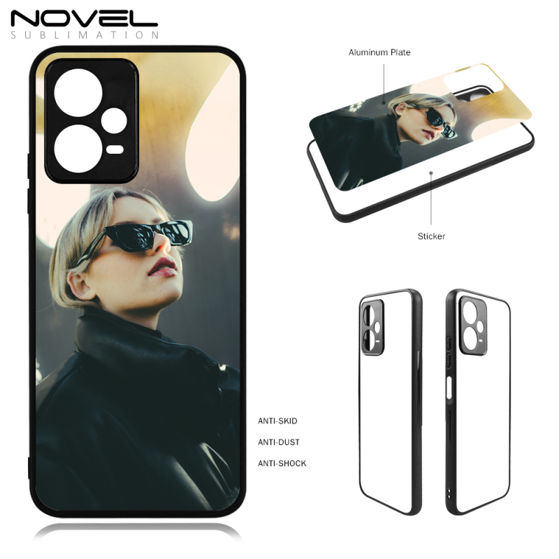 For Redmi Note 12 5G / Note 12 Pro / Note 12 Pro+ Sublimation Blank 2D TPU Mobile Phone Case