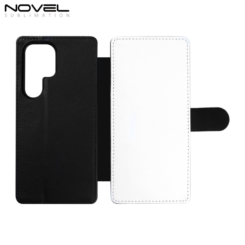 For Galaxy S23 / S23 Ultra / S23 Plus Blank Sublimation PU Leather Phone Wallet
