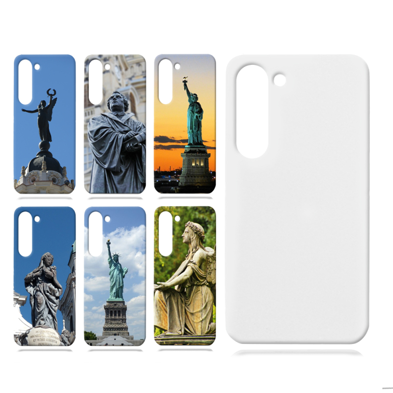 For Galaxy S23 / S23 Ultra / S23 Plus Popular Paper Printing 3D PC Mobile Phone Case