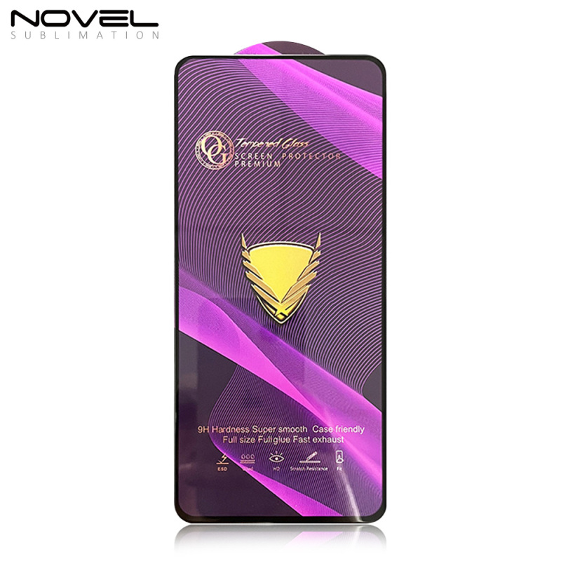 Golden Armor Glass Anti-scratch Screen Protector Full Glue OG Tempered Glass For Oppo A5S / A3S / A5 2020 / A17 / A58 2022