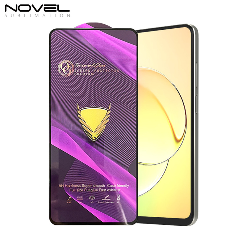 Golden Armor Glass Anti-scratch Screen Protector Full Glue OG Tempered Glass For Oppo A5S / A3S / A5 2020 / A17 / A58 2022