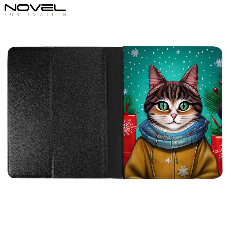 For Universal iPad 9"-11" Popular Dye-Sublimation Stand-up Blank PU Leather Mobile Phone Case