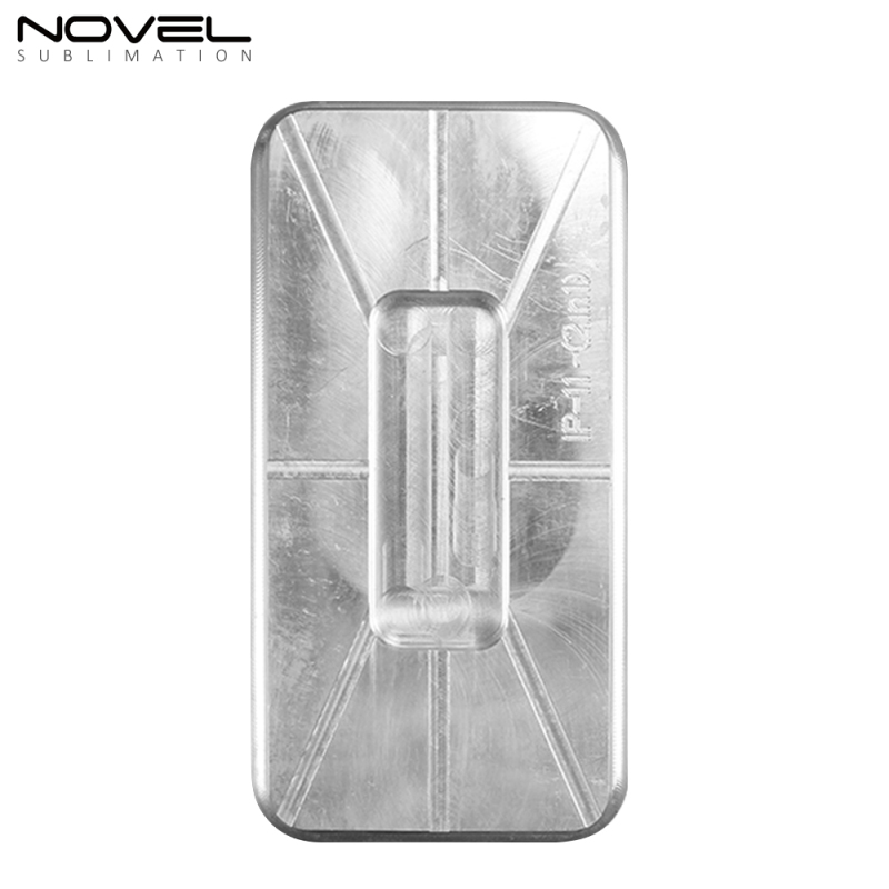 For iPhone 13 / IP12 / IP 11 Blank Fillm 3D 2in1 Mobile Phone Case Metal Tools Sublimation Mold